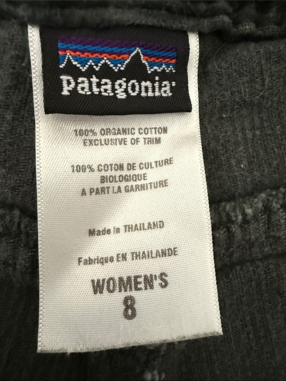 Women’s Patagonia corduroy size 8 - Picture 8 of 10